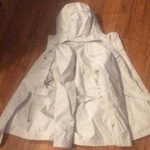 North face rain coat with hood
